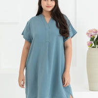 Elaine Shift Dress In Sky Blue