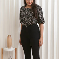 Jamie High Waisted Jeans In Black
