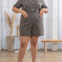 Ciara Tweed Shorts In Grey