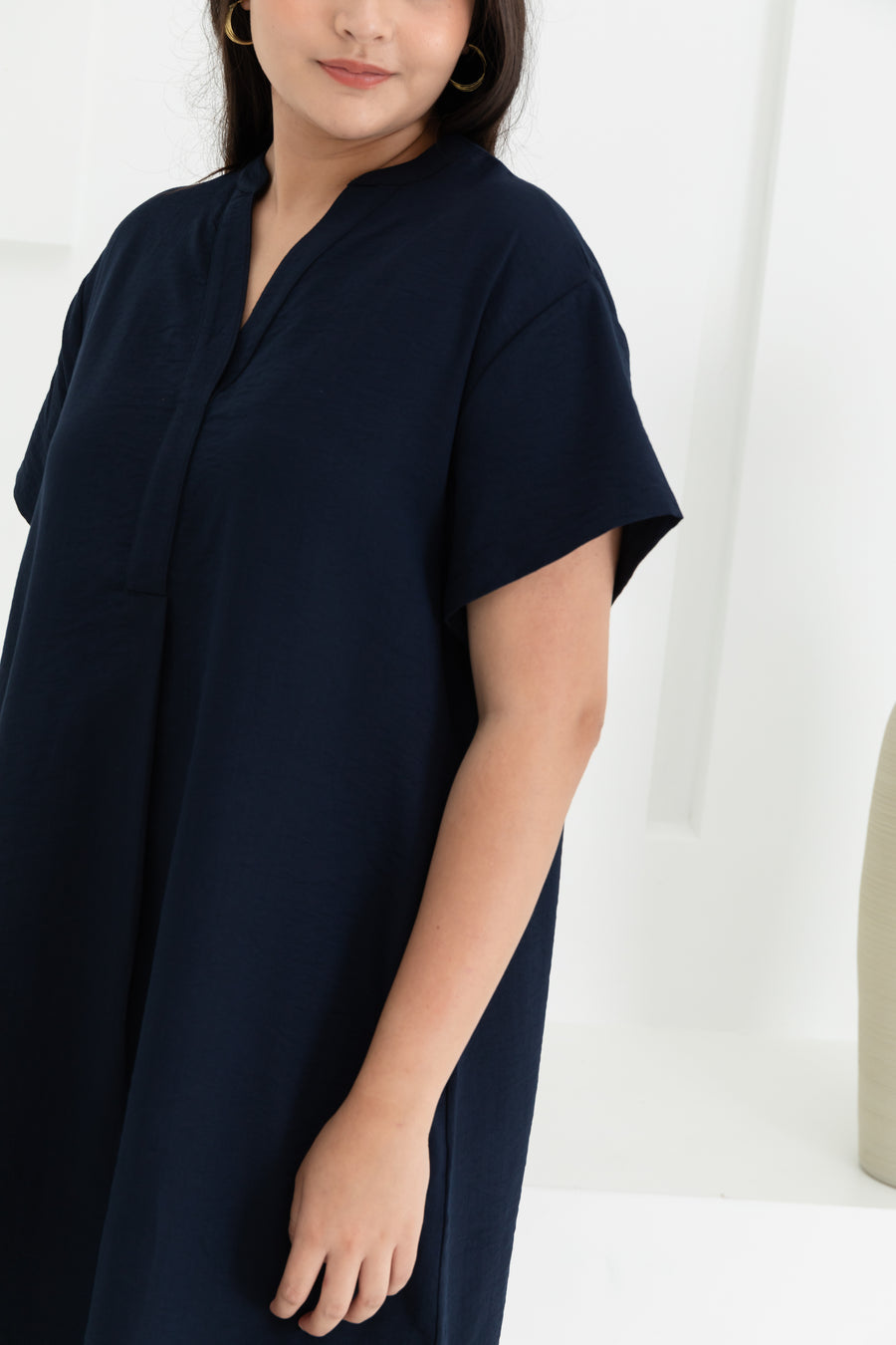 Elaine Shift Dress In Navy