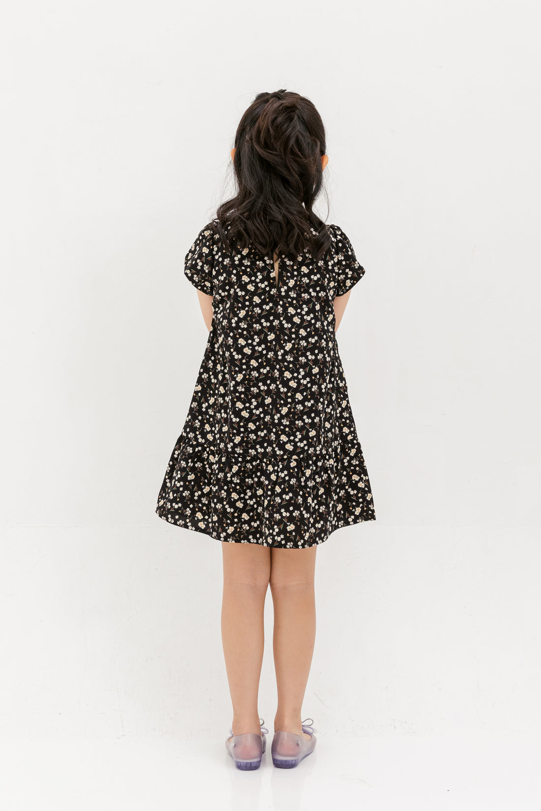 Faith Cap Sleeve Dress In Black